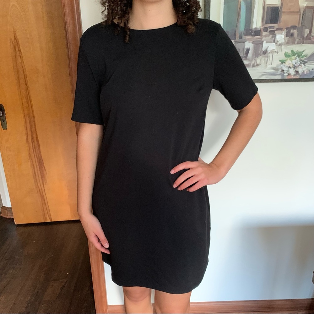 Old Navy Black Tshirt Work Dress